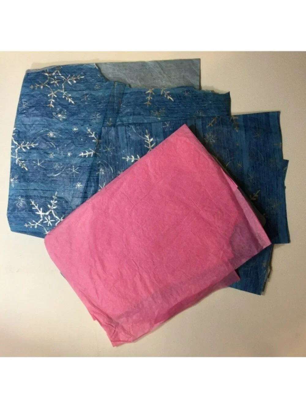 Assorted Christmas-Themed Tissue Paper Lot Festive Designs Wrapping Accessories